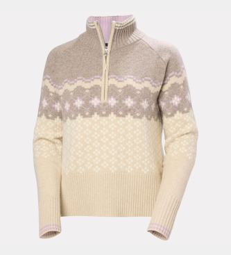 Helly Hansen Jersey Après Knit beige