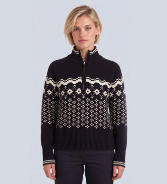 Helly Hansen Jersey Après Knit czarny