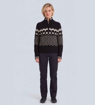 Helly Hansen Jersey Après Knit czarny