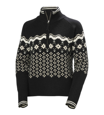 Helly Hansen Jersey Après Knit czarny
