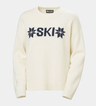 Helly Hansen Jersey Bliss Ski Knit blanco