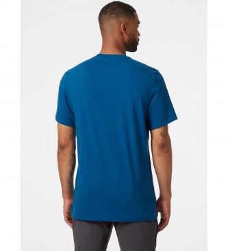 Helly Hansen T-shirt gráfica nórdica azul