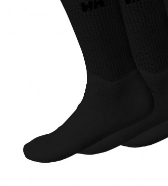 Helly Hansen Pack of 3 Sport socks black