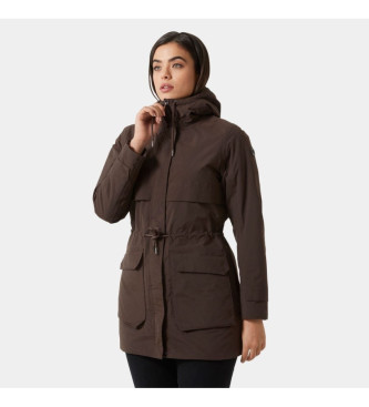 Helly Hansen Parka ocieplana Boyne 2.0 brązowa 