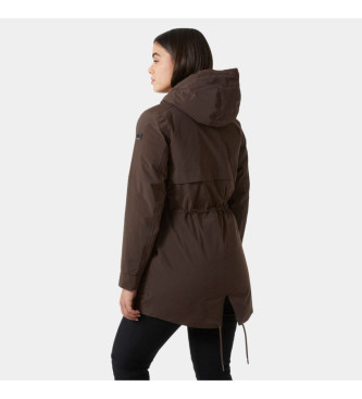 Helly Hansen Parka ocieplana Boyne 2.0 brązowa 