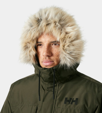 Helly Hansen Parka Coastal 3.0 verde