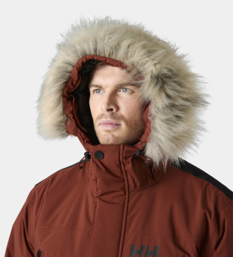 Helly Hansen Parka Reine rojo