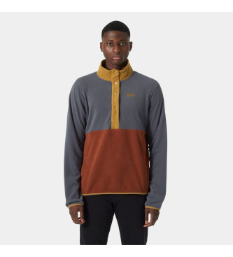 Helly Hansen Daybreaker fleece grijs, bruin