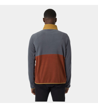 Helly Hansen Daybreaker fleece grijs, bruin