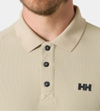 Helly Hansen Driftline beige polo shirt