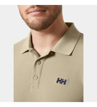 Helly Hansen Driftline brown polo shirt
