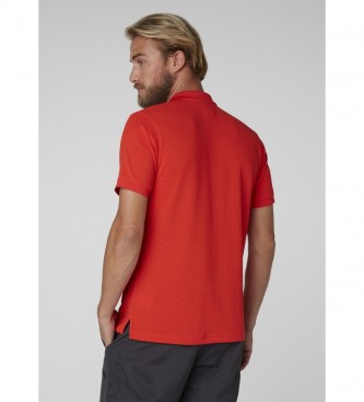 Helly Hansen Drifltline red polo shirt