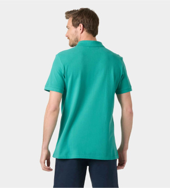 Helly Hansen Hudson green polo shirt