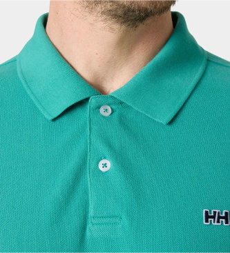 Helly Hansen Hudson green polo shirt