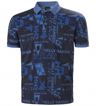 Helly Hansen Camisa plo azul de Newport