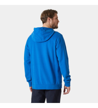 Helly Hansen Felpa con cappuccio blu con logo