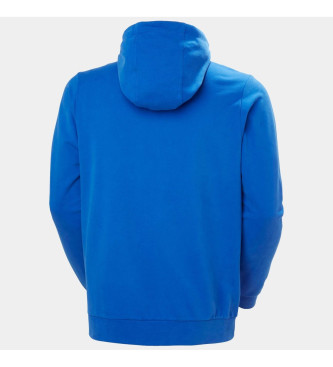 Helly Hansen Felpa con cappuccio blu con logo