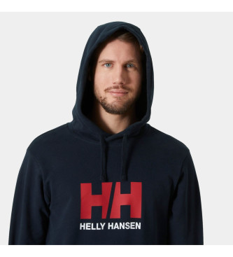 Helly Hansen Mikina s kapuco z logotipom mornarice