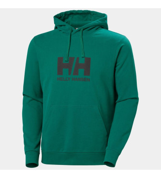 Helly Hansen Hooded sweatshirt with green logo