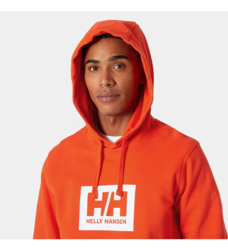 Helly Hansen Bluza z kapturem HH Box pomarańczowa