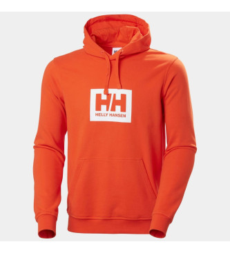 Helly Hansen Felpa con cappuccio arancione HH Box