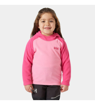 Helly Hansen Daybreaker fleecetrja med huva rosa