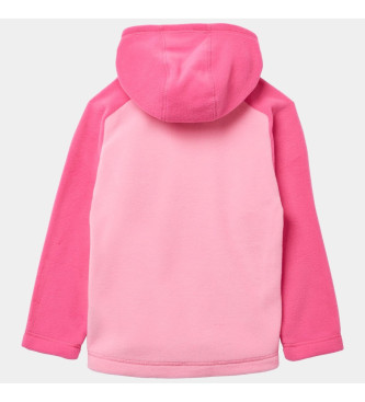 Helly Hansen Sudadera Daybreaker de forro polar con capucha rosa