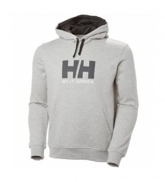 Helly Hansen Felpa grigia con logo HH