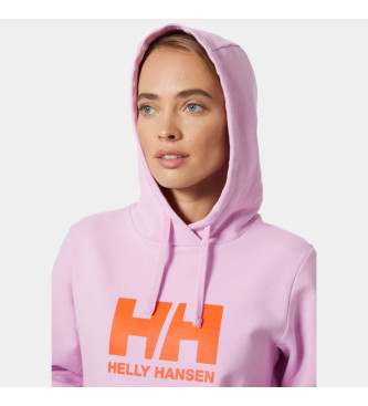 Helly Hansen Felpa rosa con logo 2.0