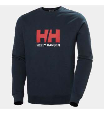 Helly Hansen Mikina z logotipom Crew 2.0 navy