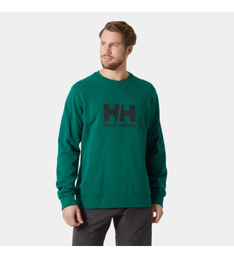 Helly Hansen Sweatshirt Logo Crew 2.0 green 