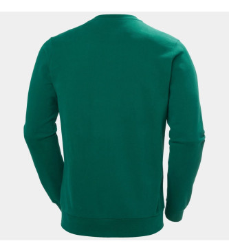 Helly Hansen Sweatshirt Logo Crew 2.0 verde 