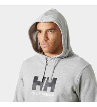 Helly Hansen Felpa con logo grigio