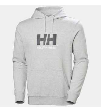 Helly Hansen Felpa con logo grigio