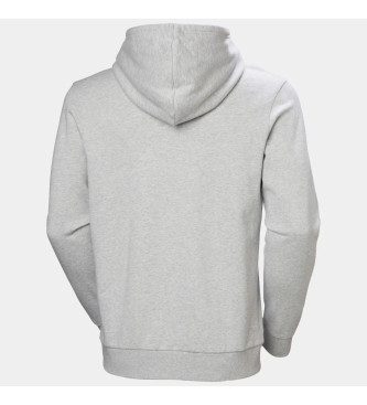 Helly Hansen Felpa con logo grigio