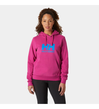 Helly Hansen Felpa logo HH 2.0 lilla