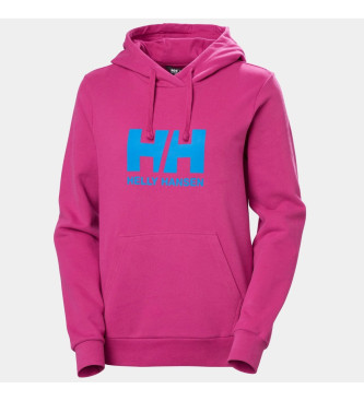 Helly Hansen Mikina z logotipom HH 2.0 vijolična