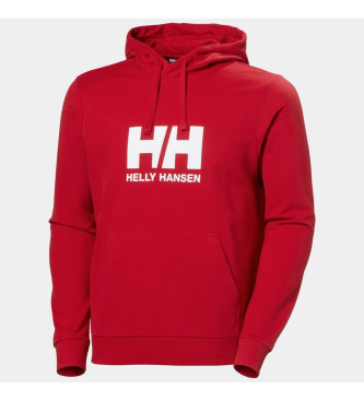 Helly Hansen Casaco com capuz com logtipo 2.0 vermelho