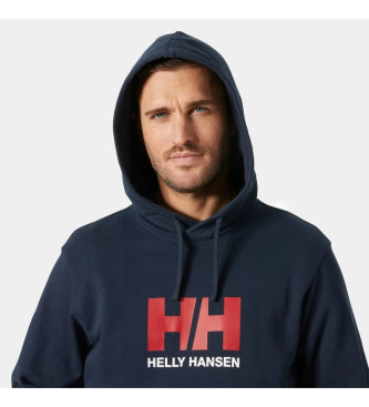 Helly Hansen Felpa con logo blu navy
