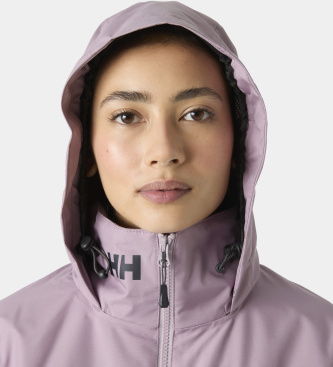 Helly Hansen Kurtka Crew Hooded Midl 2.0 liliowa