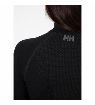 Helly Hansen Maglia W H1 Pro Lifa Seamless 1/2 Zip nera