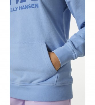 Helly Hansen Felpa W Hh Logo blu