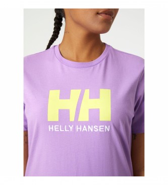 Helly Hansen Logo T-shirt lilac