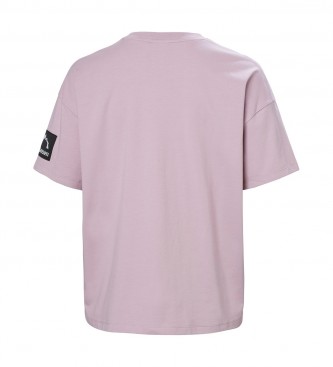 Helly Hansen Camiseta W Yu Patch rosa