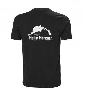 Helly Hansen T-shirt Yu Patch preta