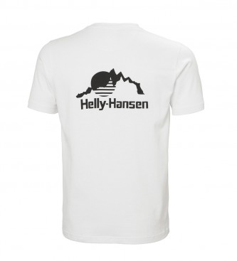 Helly Hansen T-shirt bianca con toppa Yu