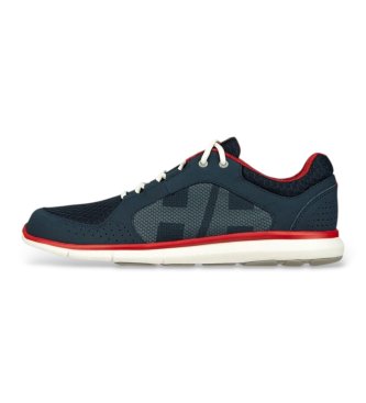 Helly Hansen Scarpe Ahiga V4 Hydropower blu navy, rosso e bianco sporco