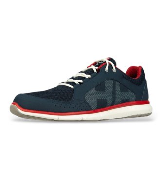 Helly Hansen Scarpe Ahiga V4 Hydropower blu navy, rosso e bianco sporco