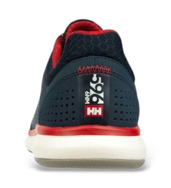 Helly Hansen Scarpe Ahiga V4 Hydropower blu navy, rosso e bianco sporco