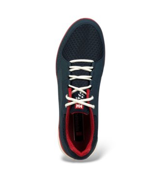 Helly Hansen Scarpe Ahiga V4 Hydropower blu navy, rosso e bianco sporco